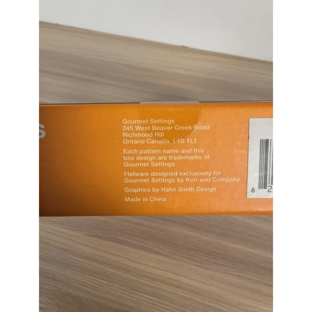 Gourmet Settings Carry On Spreaders Dinner Knife Stainless Steel New Set of Four
